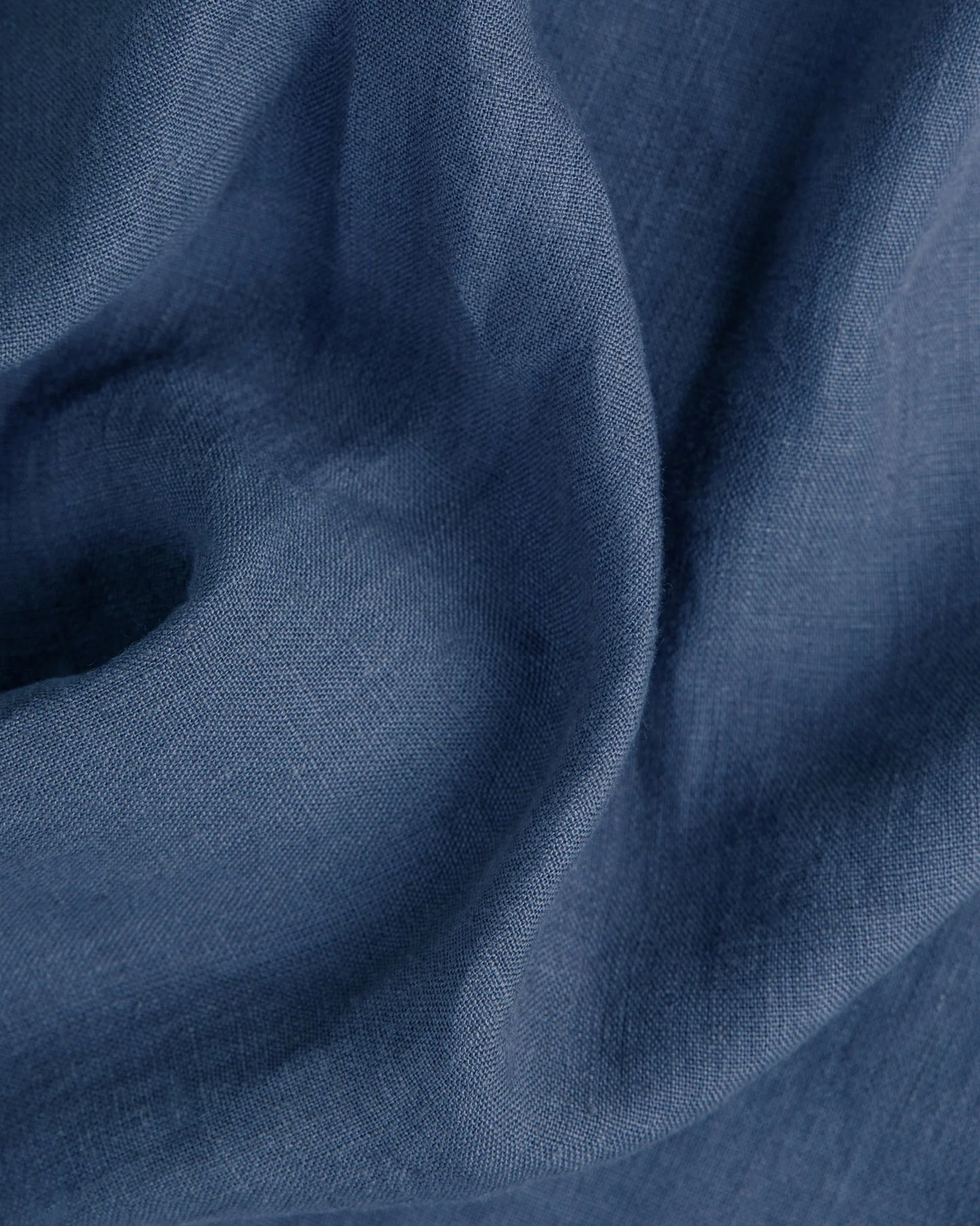 Skjorta i linne (Deep Navy)