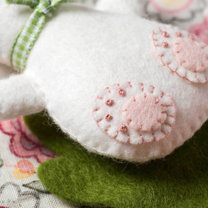 DIY sykit | Kanin & morot, i ullfilt