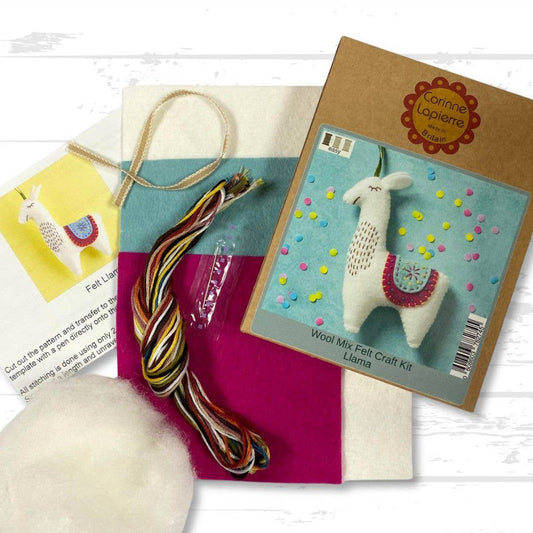 DIY sykit | Lama i ullfilt