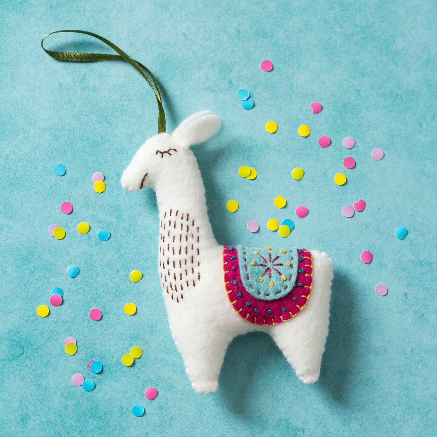 DIY sykit | Lama i ullfilt