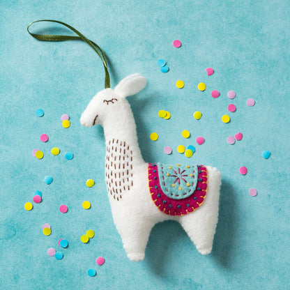 DIY sykit | Lama i ullfilt