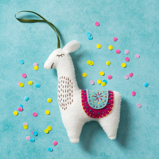 DIY sykit | Lama i ullfilt