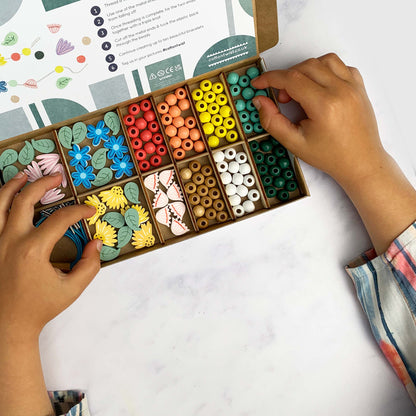 Pärlkit: Wildflower Armband, DIY