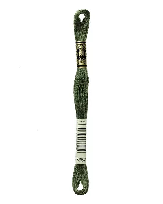 Grönt broderigarn 