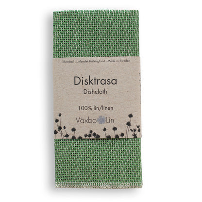 En bladgrön disktrasa 