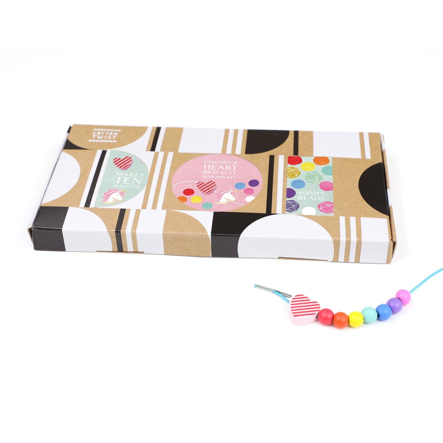 Pärlkit: Unicorn Armband, DIY