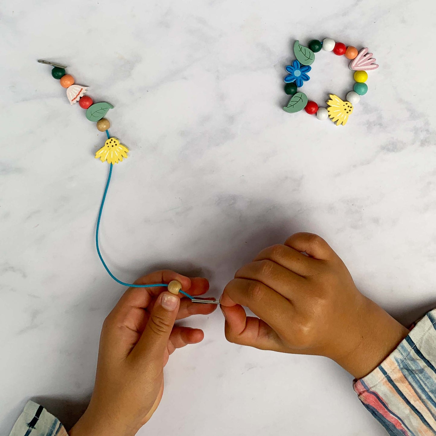 Pärlkit: Wildflower Armband, DIY