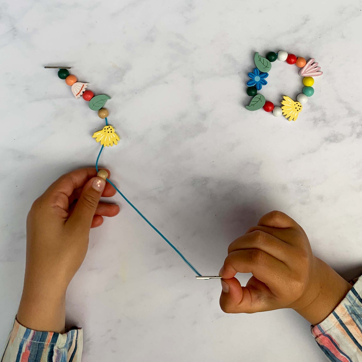 Pärlkit: Wildflower Armband, DIY