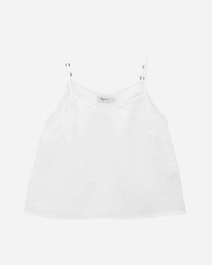 Linne med smala band, vit | Magic Linen