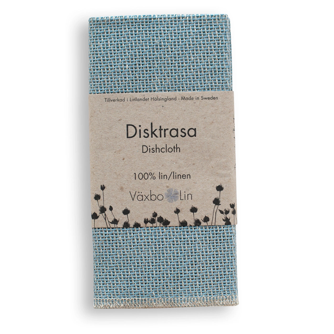 En ljusblå disktrasa
