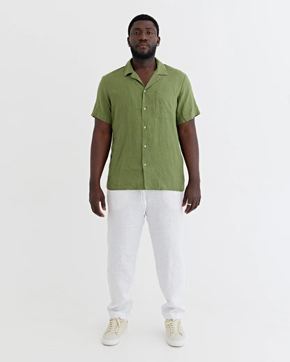 Linnebyxa, unisex (White)