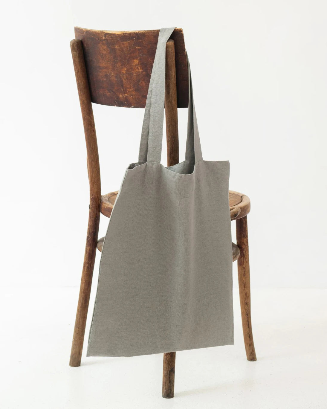 Tote-bag i linne | Khaki