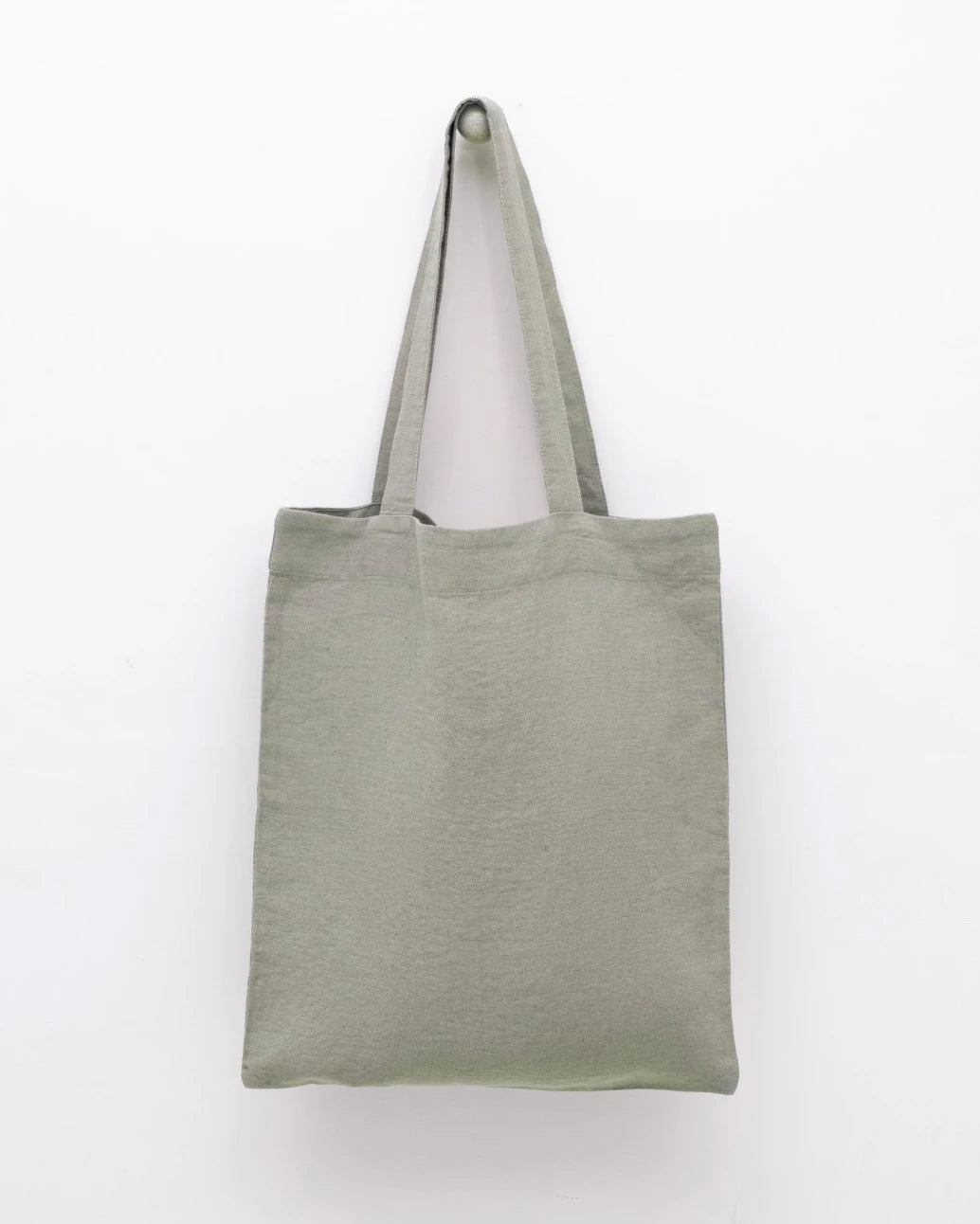 Tote-bag i linne | Khaki