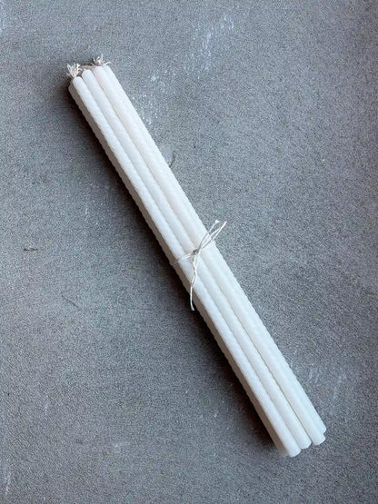 Vita tvinnade ljus